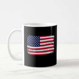Geburtstag Vintage US-Flagge Phantastisch seit 195 Kaffeetasse