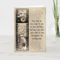 Geburtstag Vintager Filmstreifen