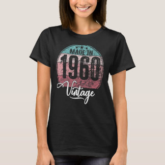 Geburtstag Vintages Geburtsjahr 1960 Geburtstag T-Shirt