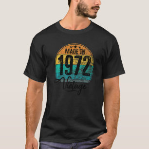 Geburtstag Vintages Geburtsjahr 1972 Geburtstag T-Shirt