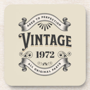 Geburtstag vollendet getränkeuntersetzer