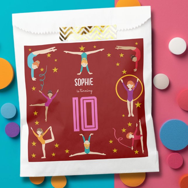 Geburtstag von Akrobatik und Gymnastik Geschenktütchen (Von Creator hochgeladen)