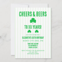 Geburtstag von Cheers und Biers