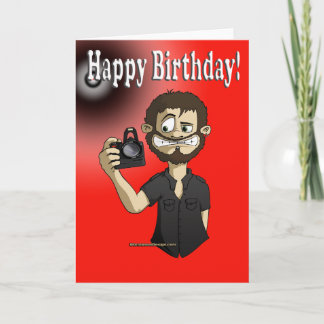 Geburtstag von Kameramann 2 Karte