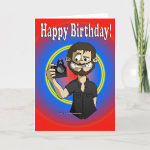 Geburtstag von Kameramann Karte