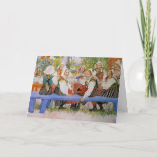 Geburtstag von Kersti 1909 Karte