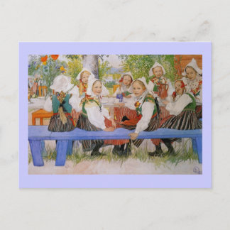 Geburtstag von Kersti 1909 Postkarte