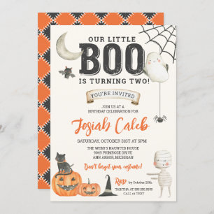 Geburtstag von Little Boo Children Einladung