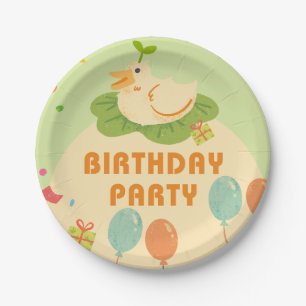 Geburtstag von Tellern Pappteller