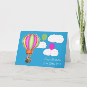 Geburtstag von uns beiden Grußkarten Karte