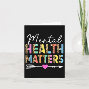 Geburtstag Weihnachten Leopard Mental Health S Awa Karte