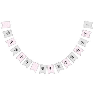 Geburtstag Wimpelkette