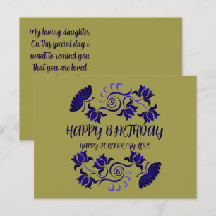 GEBURTSTAG WÜNSCHEN AUS DER MAMA POSTKARTE