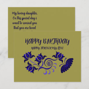 GEBURTSTAG WÜNSCHEN AUS DER MAMA POSTKARTE