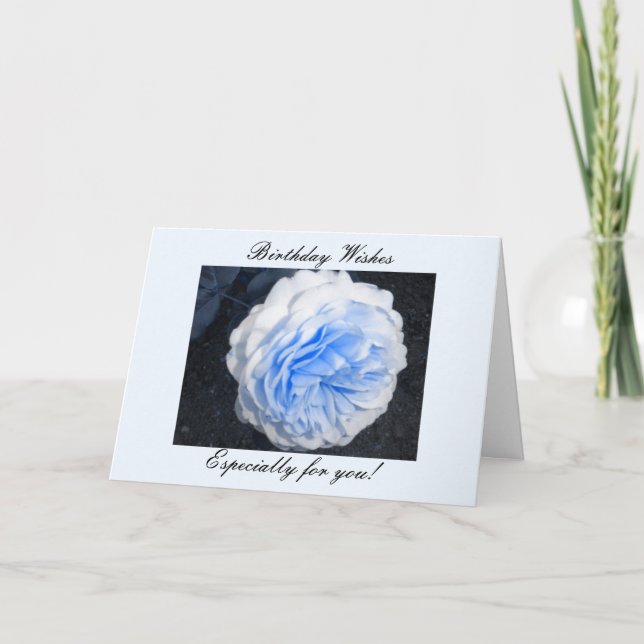 Geburtstag wünscht... karte (Vorderseite)