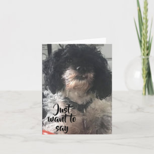 GEBURTSTAG WÜNSCHT SICH, DASS WIR EINEN KNOCHEN/EI KARTE