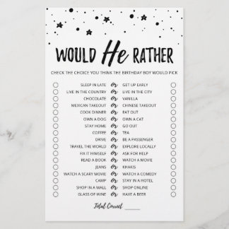 Geburtstag würde er ein bearbeitbares Spiel machen