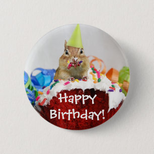 GeburtstagChipmunk Button