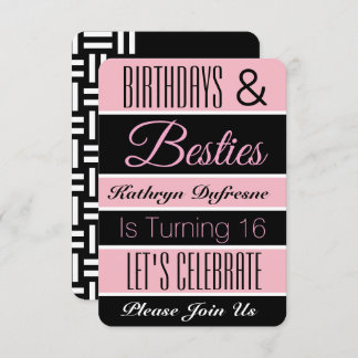 Geburtstage & Besties Geburtstagsparty Einladung