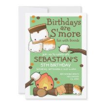 Geburtstage machen Spaß mit Freunden Marshmallow