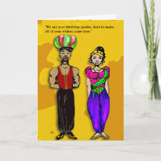 GeburtstagGenies Karte