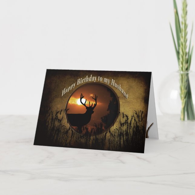 GEBURTSTAGHUSBAND - REDEHUNTER KARTE (Vorderseite)