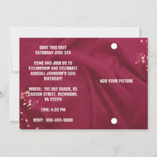 GEBURTSTAGLICHE EINLADUNG 2 SAVE THE DATE