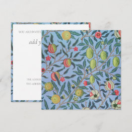 GEBURTSTAGLICHE EINLADUNG: WILLIAM MORRIS EINLADUNG
