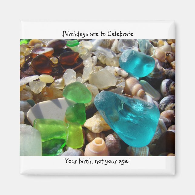 Geburtstagmagnete Feiern Geburt nicht Altersgesche Magnet (Vorne)