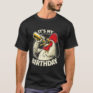 Geburtstags-Bier-Schluck-Hahn T-Shirt