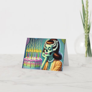 Geburtstags-Blues Karte