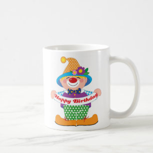 Geburtstags-Clown Tasse