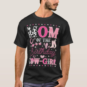 Geburtstags-Cow-Girl-Mama Disco-Rodeo Western-Coun T-Shirt