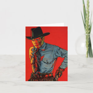 Geburtstags-Cowboy! Karte
