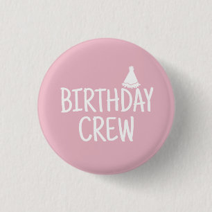 Geburtstags-Crew Button