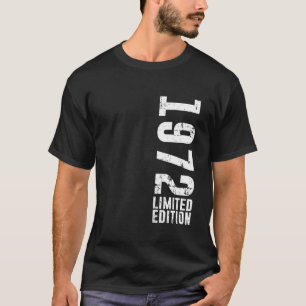 Geburtstags-Design limitierte Auflage und Vintag 1 T-Shirt