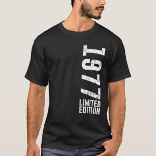 Geburtstags-Design limitierte Auflage und Vintag 1 T-Shirt