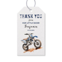 Geburtstags Dirt Bike in Blau editierbar