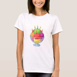 Geburtstags-Eisbecher T-Shirt