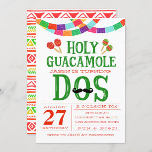 GEBURTSTAGS-FIESTA - drehendos! Einladung