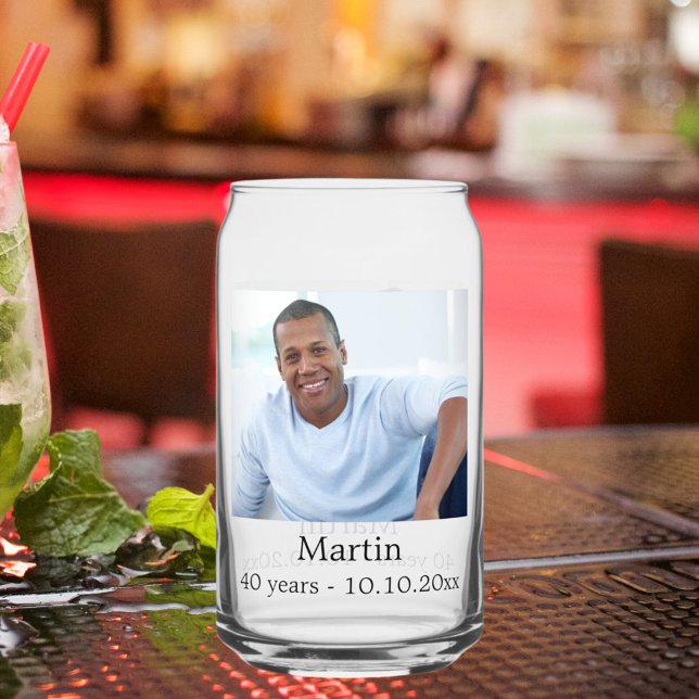 Geburtstags-Foto Dosenglas (Von Creator hochgeladen)
