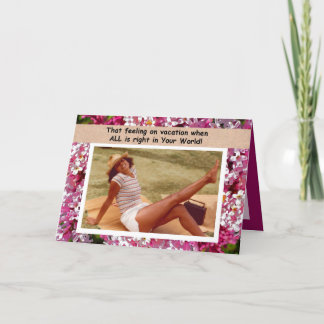 Geburtstags-Gefühl Karte