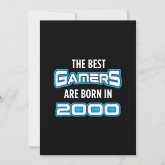 Geburtstags-GeschenkvideoGamer für die 2000er Einladung