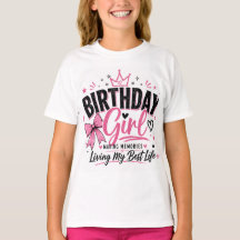 Geburtstags-Girl-Teen-T-Shirt