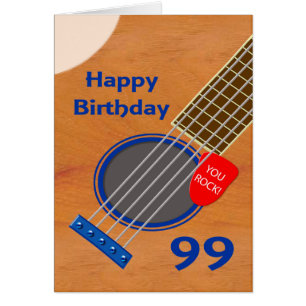 Geburtstags-Gitarre-Player Geburtstag
