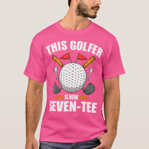 Geburtstags-Golf-Shirts für Männer 70-jähriger Gol T-Shirt