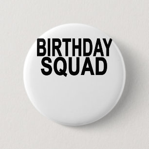 Geburtstags-Gruppe-T - Shirts. Button
