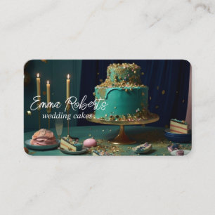 Geburtstags-Jubiläums-Hochzeitstorten Visitenkarte