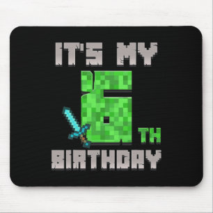 Geburtstags-Junge-Shirt Es ist mein 6. Geburtstags Mousepad
