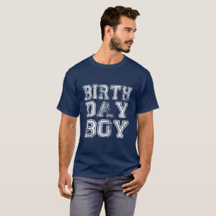 Geburtstags-Jungen-Mann-Shirt T-Shirt